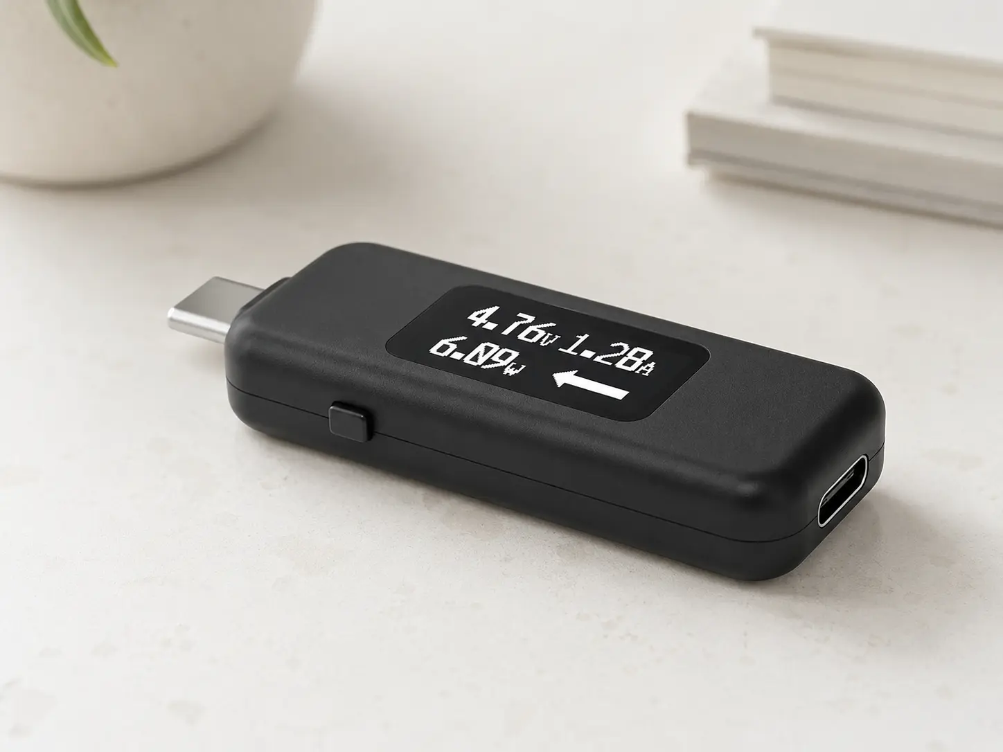 Plugable USB-C Voltage and Amperage Meter product image